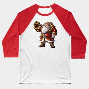 Steampunk Santa Claus Baseball T-Shirt